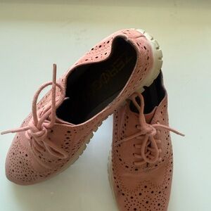 Cole Haan Pink Perforated Women's Shoes